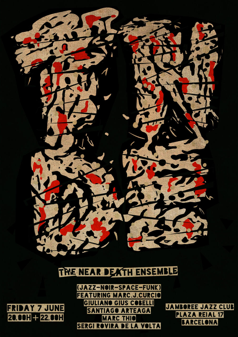 the near death ensemble live at jamboree barcelona